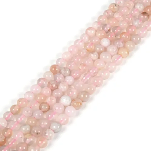 Miniatura 11 de Cuentas sueltas redondas de cristal curativo de 0.16 pulgadas (0.157 in) para hacer joyas