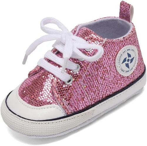 Zapatos de lona para bebés recién nacidos, suela suave, para los primeros pasos, zapatos planos para niños pequeños, zapatos de mezclilla unisex