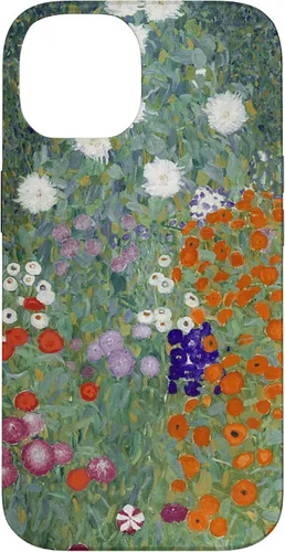 Miniatura 4 de Flower Garden Painting Klimt Art History Funda para iPhone 17