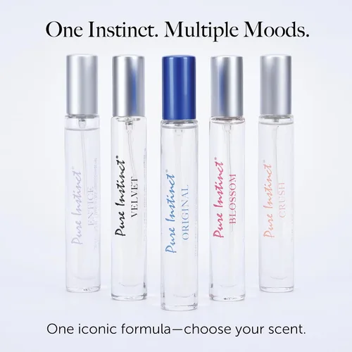 Miniatura 8 de Pure Instinct CRUSH The Original - Perfume de aceite esencial con infusión de feromonas, para sus mujeres, listo para la TSA