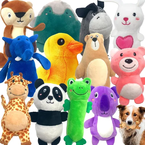 Miniatura 11 de Jalousie - Paquete múltiple de juguetes chirriantes para perros, paquete a granel, juguete para cachorros - Juguetes para cachorros para mascotas