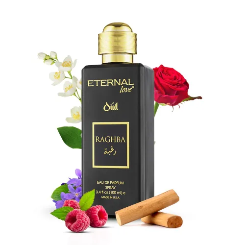 Miniatura 9 de Eternal Love Areej Oud - Eau de Parfum unisex de larga duración, fragancia oriental picante cálida con Oud y tabaco, aroma árabe inspirado en Dubái