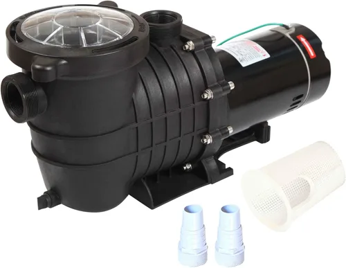 Miniatura 8 de TOPWAY 2HP 110V/230V Bomba de piscina de doble voltaje 114GPM filtro jardín lnground y piscinas sobre el suelo bomba de agua