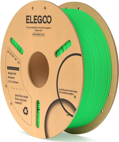 Miniatura 44 de ELEGOO Filamento PLA 1.75mm Azul Oscuro & Rojo 2KG, Filamento para Impresora 3D con Precisión Dimensional +/- 0.02mm, Paquete de 2 Carretes de 1kg