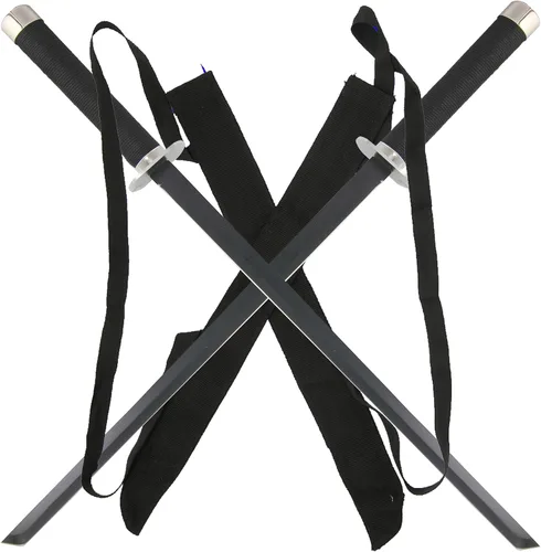 Miniatura 7 de Armory Replicas Colección Ninja Twin Sword - Cuchillas dobles de acero inoxidable con opciones de funda táctica