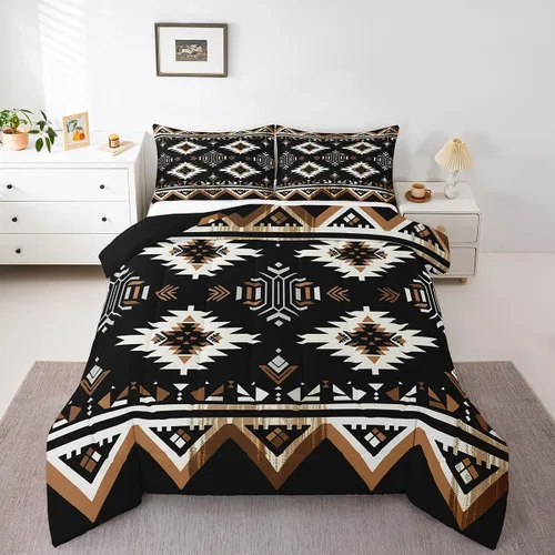 Miniatura 10 de Feelyou Juego de ropa de cama de vaca de las Highland para niños, edredón de ganado con girasol para niñas, adolescentes, juego de edredón