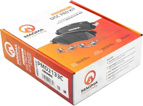 Miniatura 4 de MAGMA Premium PMD2133C Pastillas de freno de cerámica, delanteras
