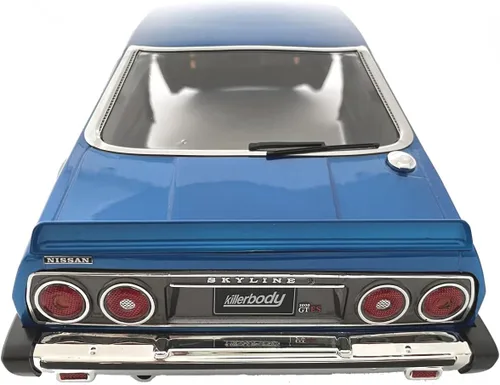Miniatura 2 de Killerbody 1/10 RC Painted 1977 Skyline Hardtop 2000 GT-ES 7.677 in Touring Drift Carrocería (azul)