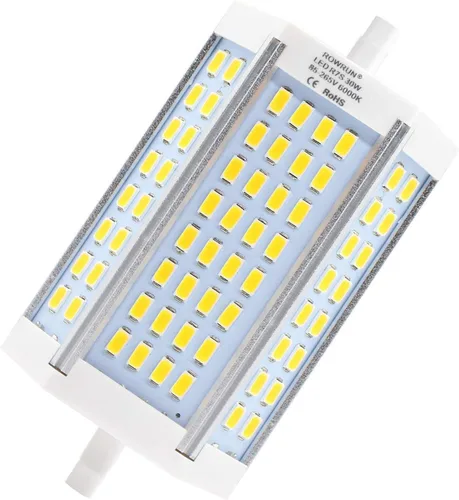 Bombilla LED R7S J118 T3 de 30 W, luz diurna blanca, base R7S de 4.646 in, equivalente a 300 W, reemplazo LED de doble extremo para bombilla