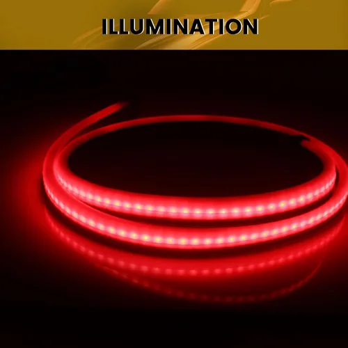 Miniatura 8 de YM E-Bright Tira de luz de freno LED, tercer freno, 5 funciones, señales de giro secuenciales, luz de freno de montaje alto para camioneta