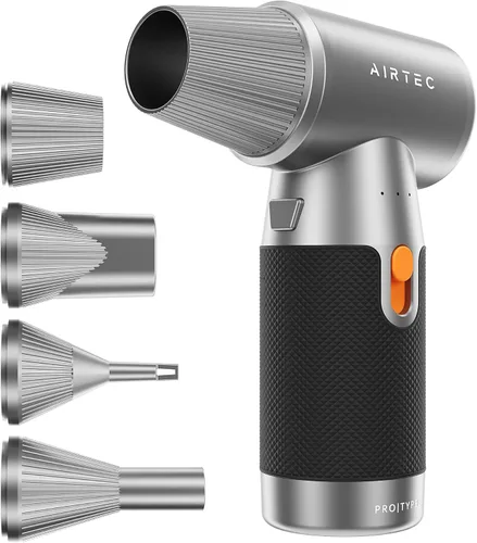 Miniatura 9 de IT Dusters AirTec Ultra - Soplador de aire eléctrico recargable para PC, portátil, consola, electrónica y limpieza del hogar, alternativa ambiental
