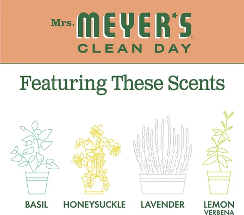 Miniatura 9 de Mrs. Meyer's Clean Day Ambientador en Spray para Habitaciones, Aroma de Geranio, 8 Fl oz (Paquete de 1)