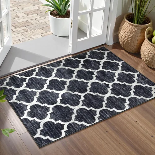 Miniatura 49 de Lahome Alfombra marroquí para pasillo – Alfombra antideslizante lavable de 2 x 6 pies con parte trasera de goma, suave y no desprende pelo, alfombra