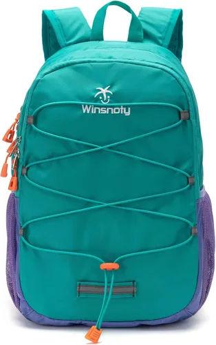 Miniatura 8 de Mochila pequeña de senderismo para niños o niñas, de 3 a 6 años, apta para aventuras deportivas al aire libre (azul, S)