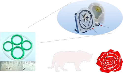 Miniatura 2 de Las piezas del calentador de bañera de hidromasaje son adecuadas para el kit de renovación de sellos de bomba de agua Lay-Z-Spa Coleman, compatible