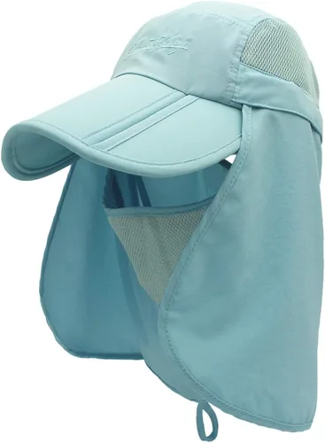 Miniatura 15 de Surblue Sombrero de pesca con solapa para el cuello, protección UV, protección UV, UPF50+