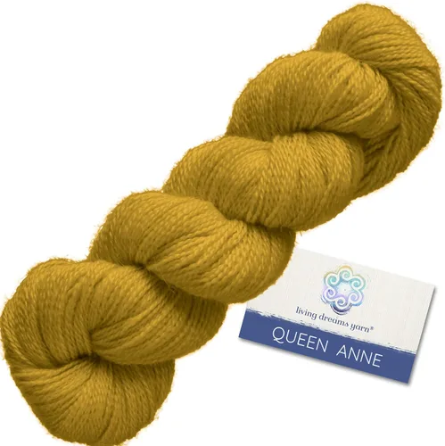Miniatura 14 de Living Dreams Queen Anne LACE - Ovillo de lana 100% suave y lujosamente suave, color azul