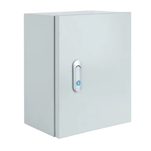 Miniatura 12 de Caja de conexiones eléctricas de acero, Caja de caja eléctrica para interiores y exteriores, Caja de metal resistente al agua y al polvo, Montada