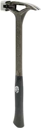 Miniatura 8 de Dead On DOS22S Martillo de acero de 22 onzas (623,6 g), 18 pulgadas (45,7 cm), cara lisa, plateado