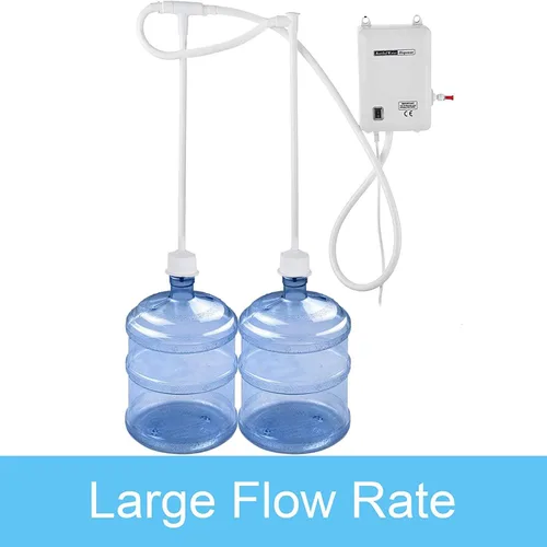 Miniatura 6 de VEVOR Sistema de bomba despachadora de agua embotellada, sistema de dispensación 2x5 galones, dispensador de agua eléctrico automático, bomba