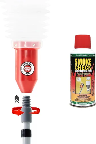 Miniatura 7 de Nuevo y mejorado fumar PRO - Detector de humo/probador de alarma de incendio + 1 lata HSI SmokeCheck