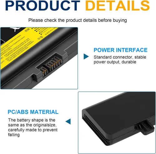 Miniatura 3 de Fancy Buying 75+ B590 E430 E530 E540 0A36311 Batería para portátil ThinkPad E431 E435 E440 E445 E531 E535 E545 45N1048 45N1049 45N1043 45N1042