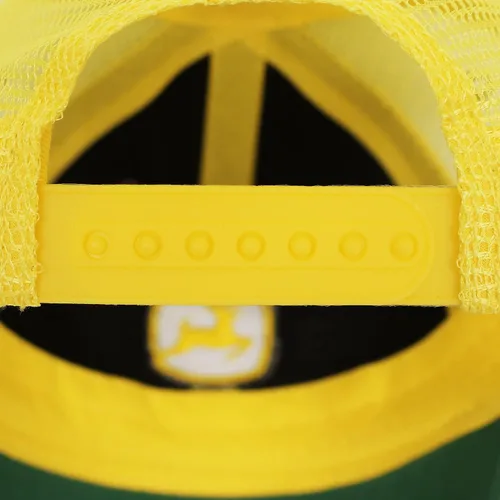 Miniatura 4 de John Deere Gorra de camionero de marca registrada para niños, Verde