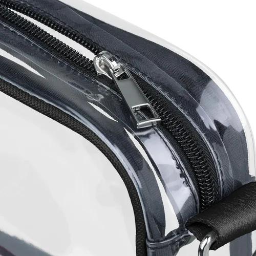 Miniatura 4 de FOCO NFL Womens NFL Team Logo Stripe Clear Crossbody Bag