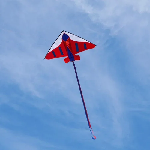 Miniatura 5 de Besra Cometa de avión colorida de 60 pulgadas de una sola línea fácil de volar aviones de nailon para niños y adultos