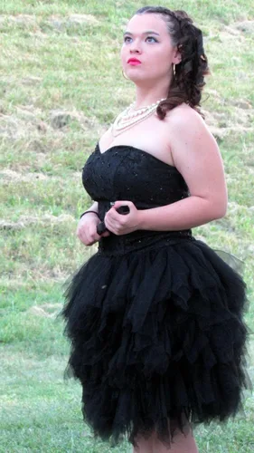 Miniatura 9 de Greekknight Vestido de fiesta de tul con cuentas de encaje corto con apliques de encaje vestidos de fiesta de cóctel sin tirantes vestidos de fiesta
