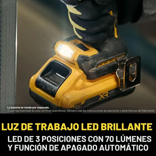 Miniatura 7 de DEWALT Taladro de martillo inalámbrico de 1/2 pulgada sin escobillas MAX XR® de 20 V (solo herramienta) (DCD806B)