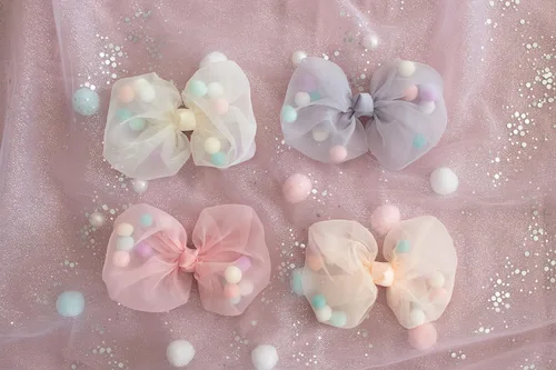 Miniatura 4 de 2 pinzas para el cabello con lazo grande para niñas y mujeres, accesorio elegante para el cabello para cumpleaños, uso diario, vacaciones y fiestas