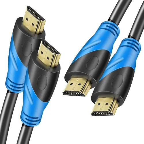 Miniatura 15 de Cable HDMI 4K de 20 pies (HDMI 2.0, 18 Gbps) Cable HDMI Ethernet de ultra alta velocidad con conectores chapados en oro, compatible con 4K@60HZ 2K