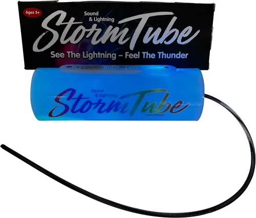 Miniatura 5 de Instrumento musical de tubo de tormenta para adolescentes y adultos: ve el rayo y siente el trueno con el tubo de tormenta. Activado por movimiento