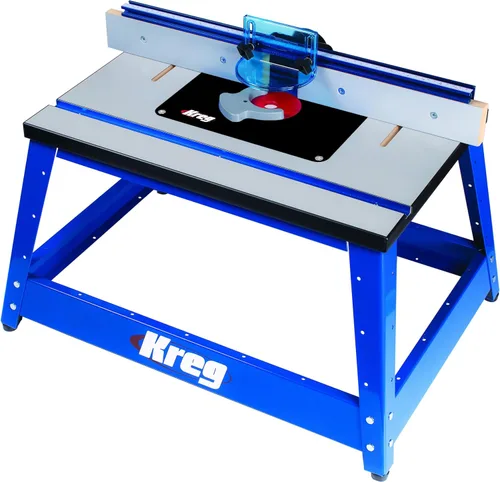 Kreg PRS2100 - Mesa de enrutador de banco de tamaño completo portátil para talleres - Accesorio de banco de trabajo - Regalos navideños para mejoras