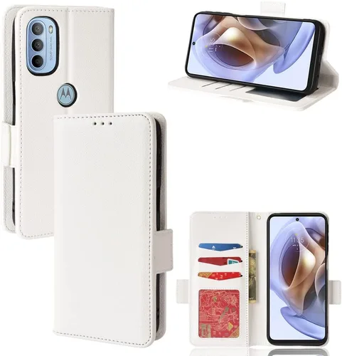 Miniatura 188 de Funda de piel sintética compatible con Motorola Moto E22 4G, funda de piel sintética compatible con Motorola Moto E22i 4G, color negro