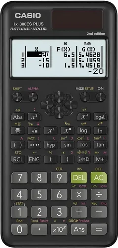 Miniatura 3 de Casio fx-300ES Plus 2ª Edición – Calculadora científica estándar 262 funciones, pantalla Natural Textbook Display℠ Ideal para matemáticas de Rosa