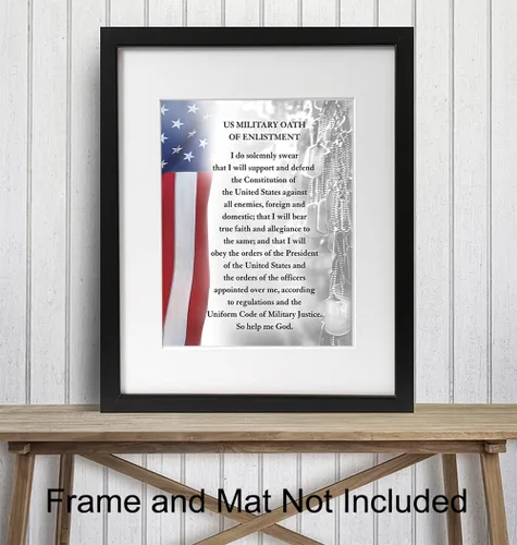 Miniatura 3 de Arte de pared de la bandera estadounidense - Decoración patriótica para habitaciones - Regalo para soldados militares, veteranos, ejército, marina