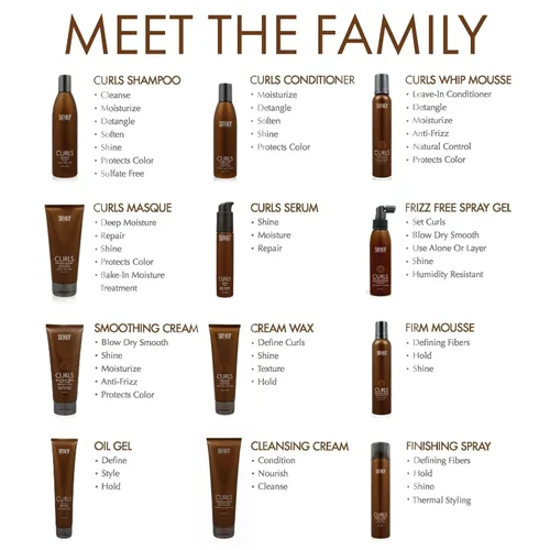 Miniatura 4 de Surface Hair Champú Rizos para hidratar, limpiar, suavizar y brillar, sin sulfatos y sin parabenos, protección natural para el cabello encrespado