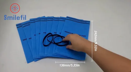 Miniatura 6 de Smilefil - Paquete de 9 bolsas de filtro de vacío en seco y húmedo compatibles con Stinger de 2.5 a 5 galones WS0255VA, WORKSHOP WS01025F, Craftsman