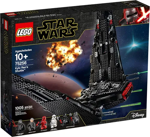 Miniatura 3 de LEGO Star Wars: El ascenso de Skywalker Nave de Kylo Ren 75256 Kit de construcción de figuras de acción de la nave de Star Wars (1,005 piezas)