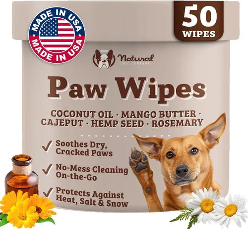 Miniatura 13 de Toallitas para Orejas de Perro Naturales (50 Unidades) Limpiador Higiénico para Orejas de Perro Infundido con Aceites Esenciales, Reduce el Olor