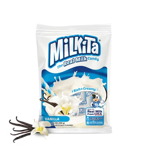 Miniatura 15 de Milkita Bites - Caramelos de leche – Dulces saludables bajos en azúcar con leche real para niños y adultos – Tamaño de bocado, caramelo sin gluten