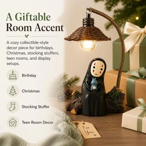 Miniatura 4 de Lámpara Sin Cara, Luz Nocturna Sin Cara para Niños, Regalo para Decoración del Hogar