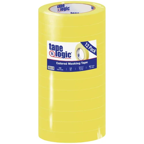 Miniatura 16 de Aviditi Tape Logic - Cinta adhesiva de color de uso general, 3/4 pulgadas x 60 yardas, verde claro (paquete de 12), ideal para el hogar, oficina