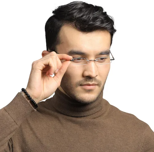 Miniatura 2 de LUFF 2 Pack Mini Reading Glasses Upgrade Portable Readers Unisex w/Unique Pen Clip Case