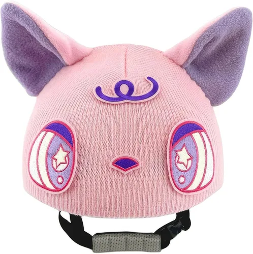 Miniatura 9 de Linda funda de casco de esquí de animal, divertido sombrero decorativo para casco al aire libre, fundas para casco deportivo, ciclismo, esquí