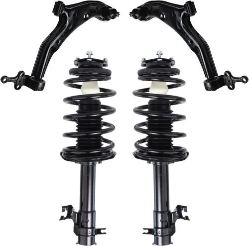 Miniatura 131 de Detroit Axle - Brazos de control superiores traseros para Chrysler 300 Dodge Challenger Charger Magnum, reemplazo del conjunto de brazos de control