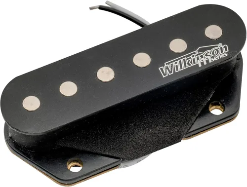 Pastilla de puente Wilkinson WOVT de bajo Gauss Vintage Nashville cerámica para guitarra eléctrica estilo Tele, negra