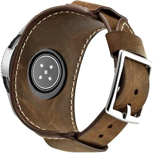 Miniatura 3 de Compatible con Samsung Galaxy Watch 1.811 in/Watch 3 1.772 in/Gear S3 Frontier/Classic/Pebble Time/Garmin Vivoactive 4/Fossil Q/HUAWEI Watch 3 Café